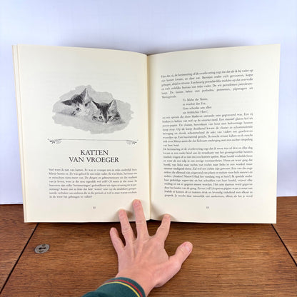 Vintage boek Twee vrouwen over Katten Stellweg & Ronner