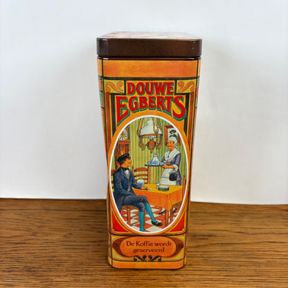 Vintage Douwe Egberts koffieblik