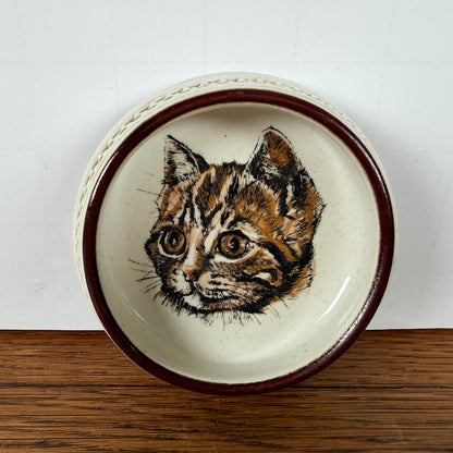 Vintage schaaltje kat
