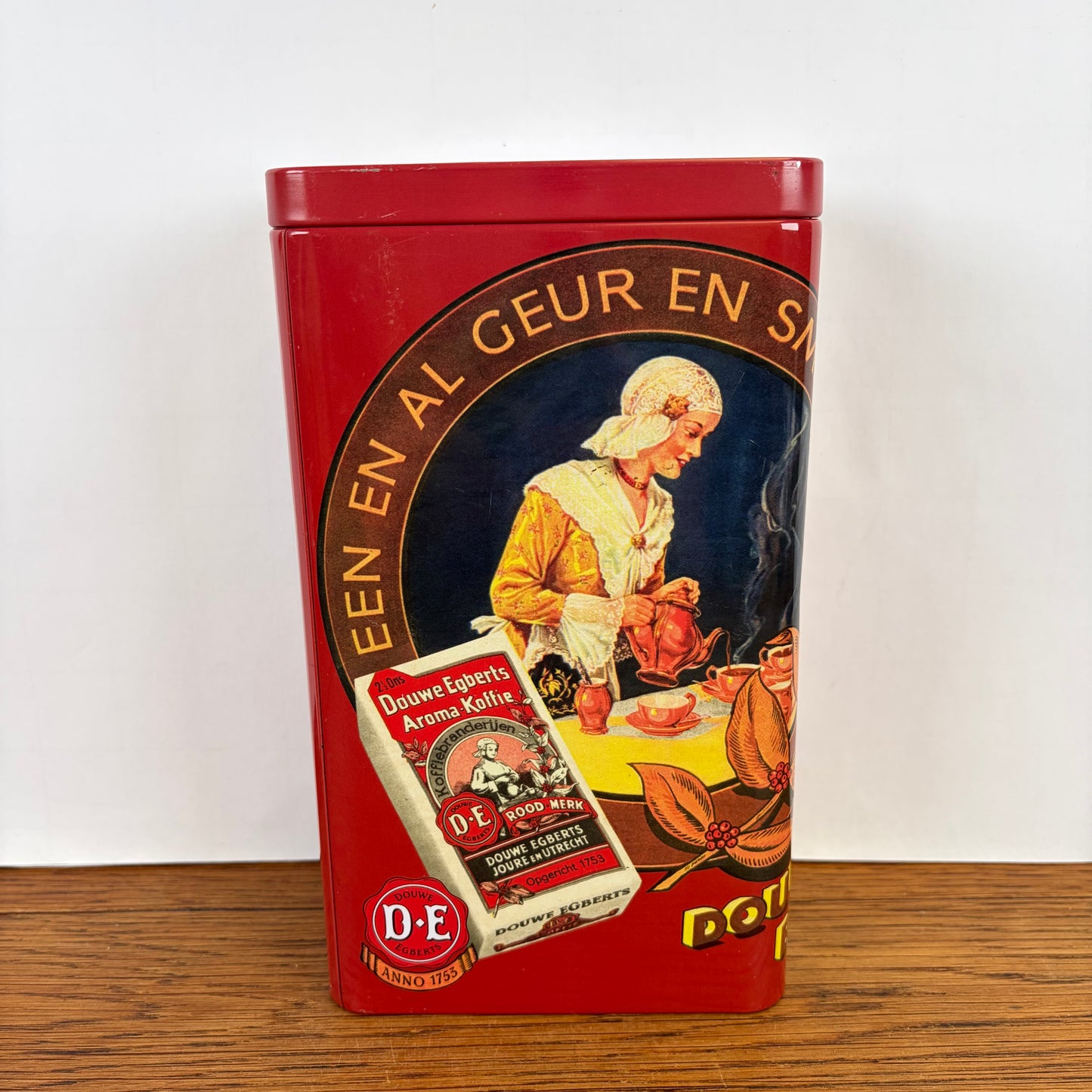 Retro DE koffieblik