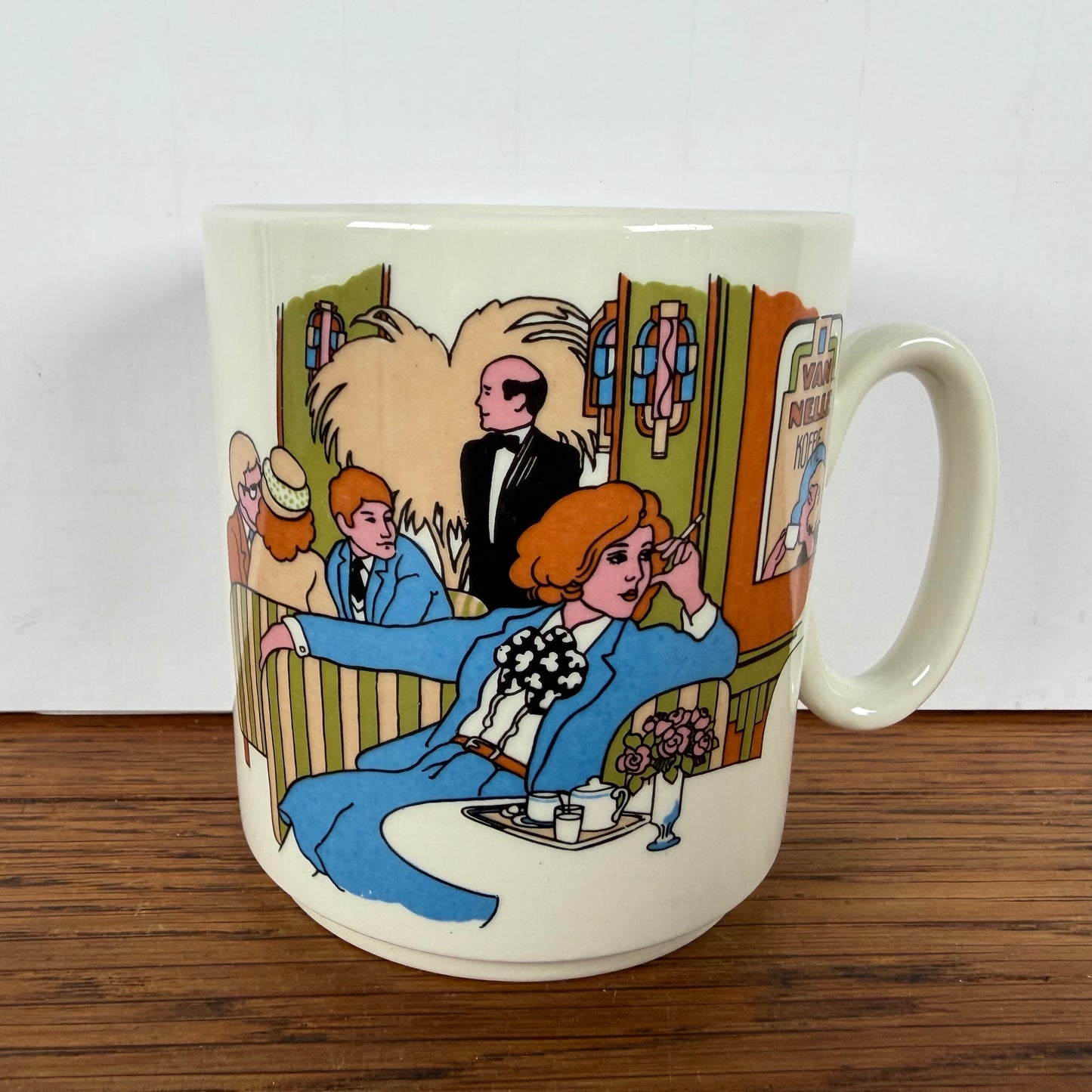 Vintage mokken van Nelle