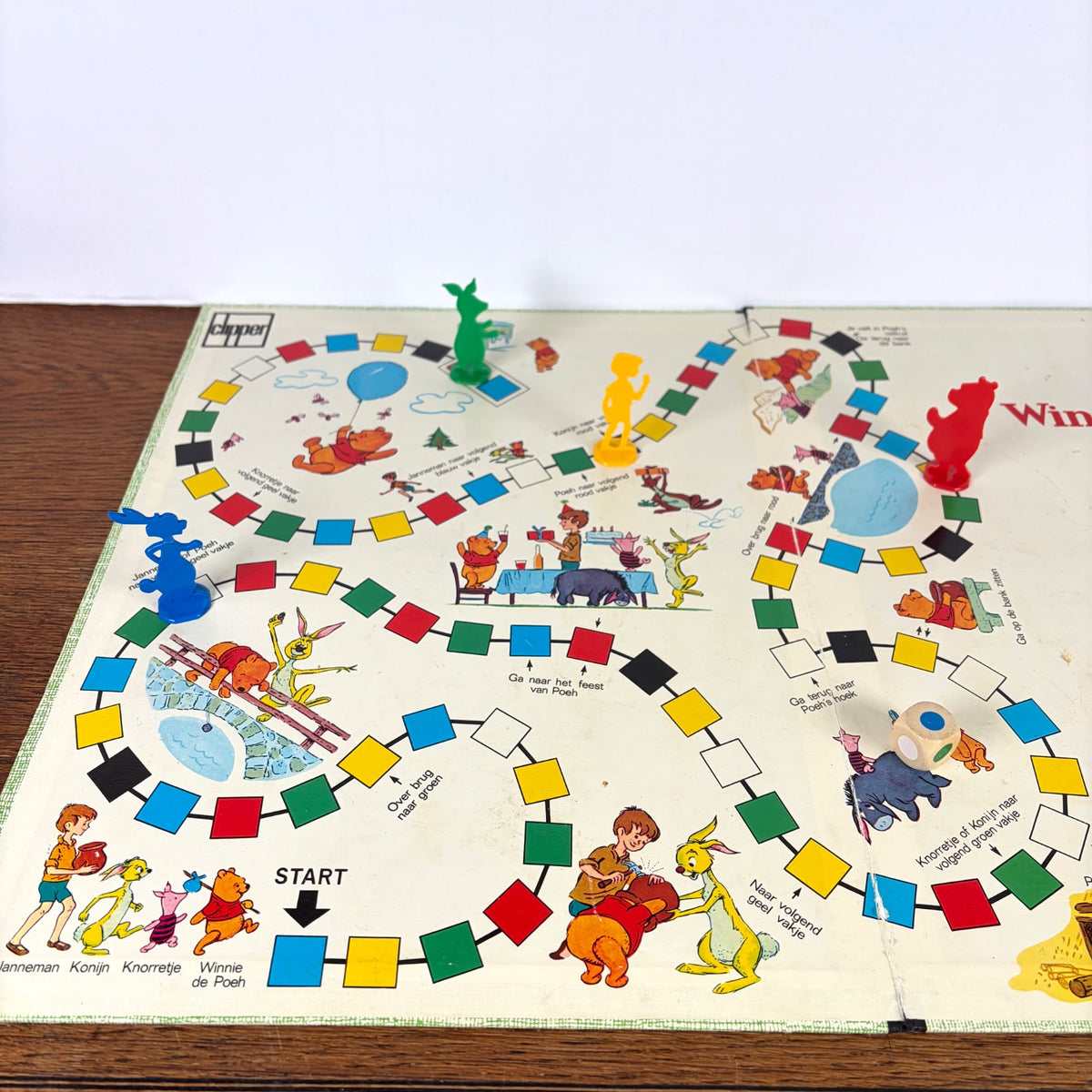Vintage Winnie de Poeh bordspel Walt Disney