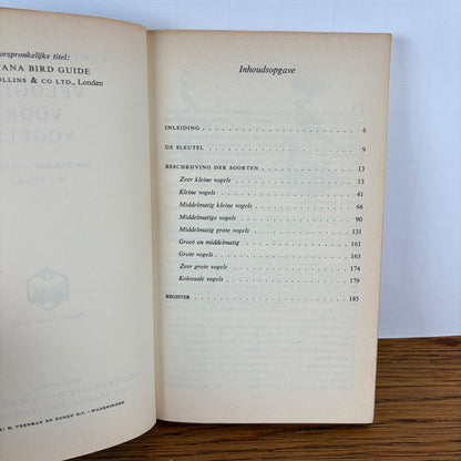 Vintage veldgids voor vogels Phoenix Pockets