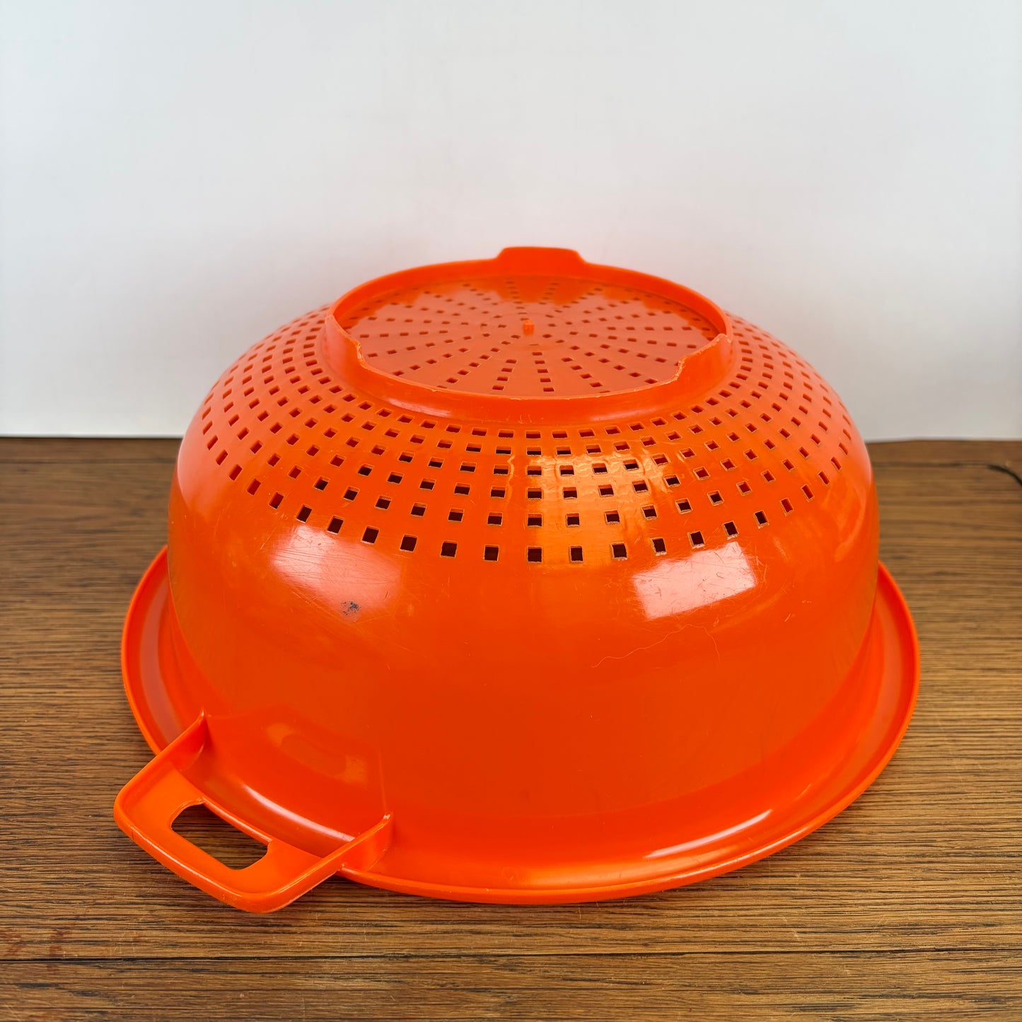 Vintage oranje vergiet