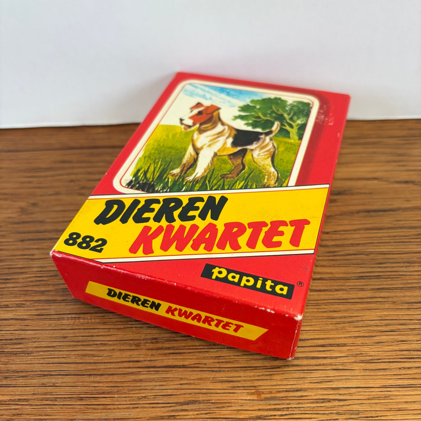 Vintage dieren kwartet