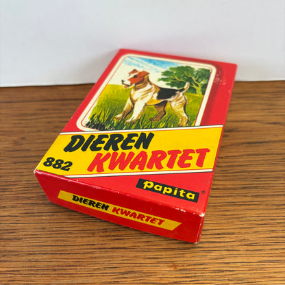 Vintage dieren kwartet