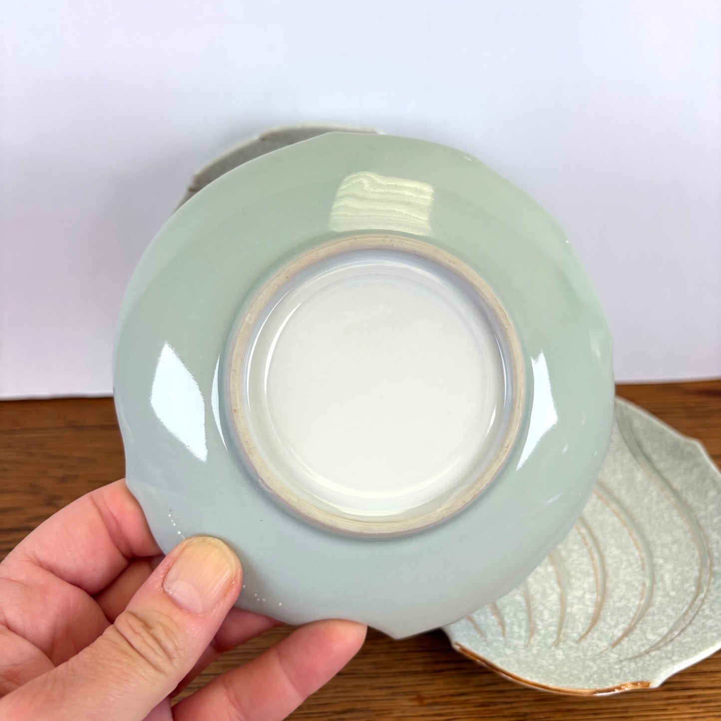 Vintage schelpvormige schaaltjes