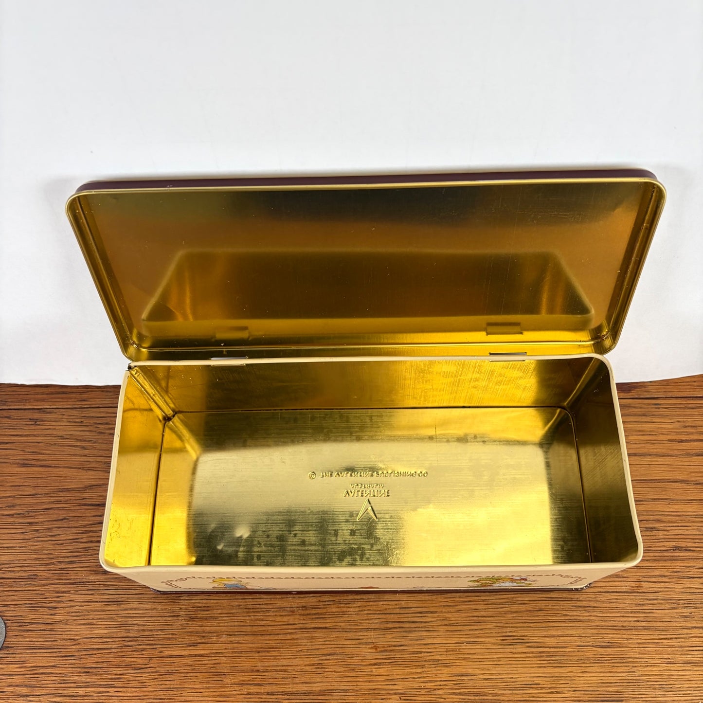 Vintage Sarah Kay blik ontbijtkoek creme