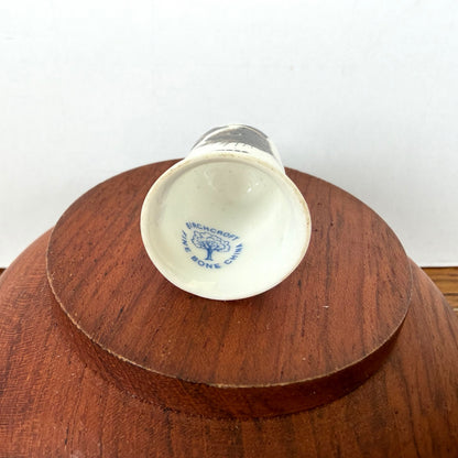 Vintage vingerhoedje Siamese kat