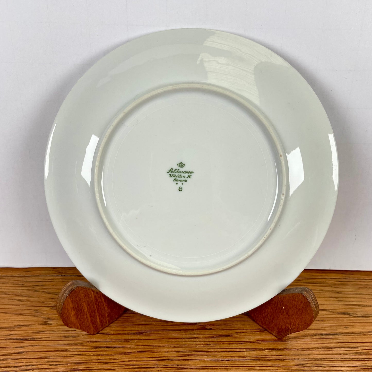 Vintage ontbijtborden