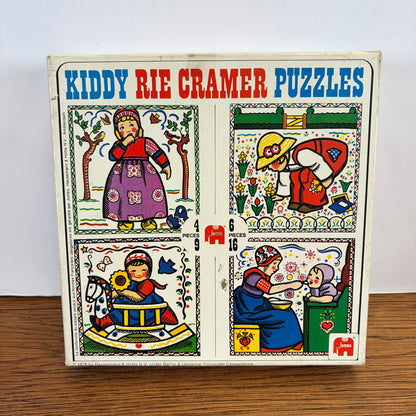 Vintage Rie Cramer puzzels