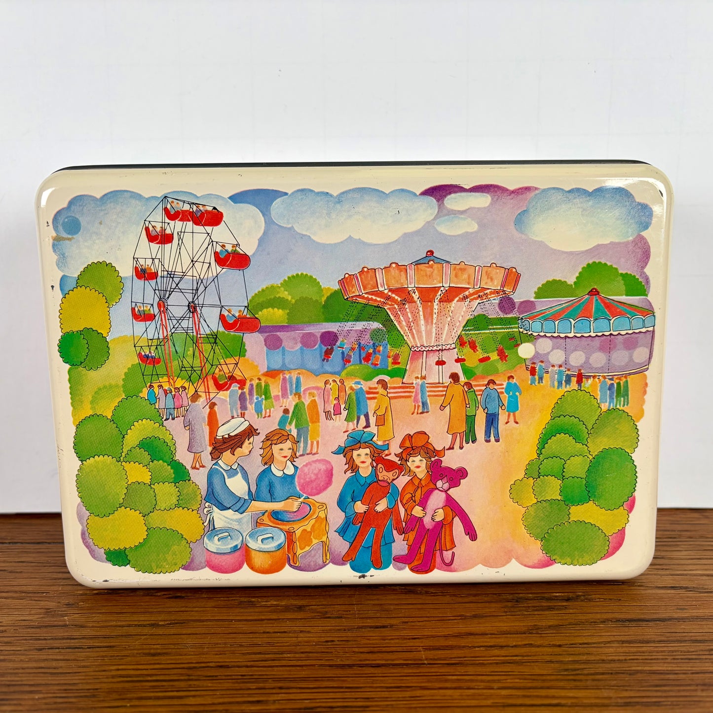 Vintage Verkade blik kermis