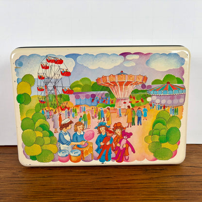 Vintage Verkade blik kermis