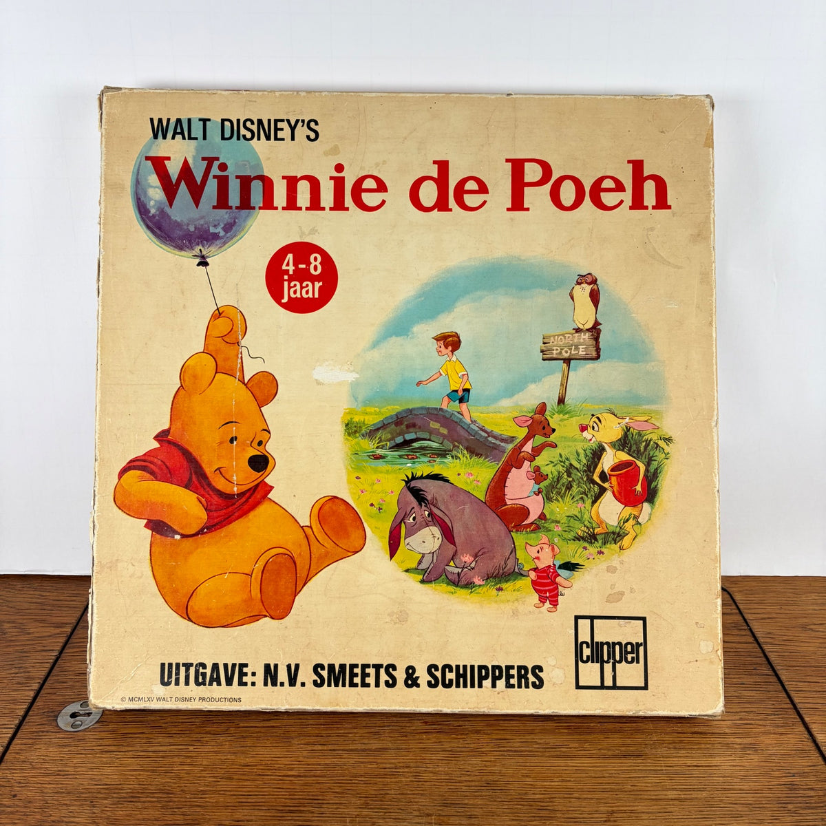 Vintage Winnie de Poeh bordspel Walt Disney