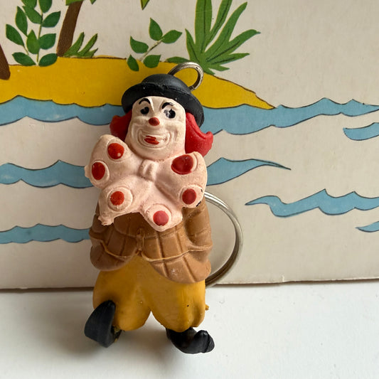 Vintage sleutelhanger Pipo de clown