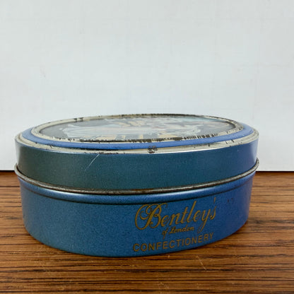 Vintage Bentleys blikje blauw kat