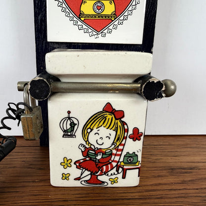 Vintage spaarpot voor telefoon