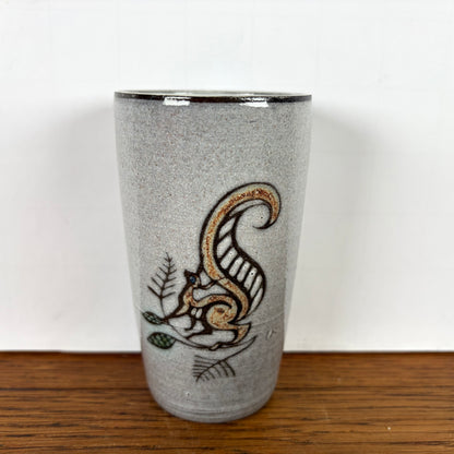 Vintage vaasje eekhoorn