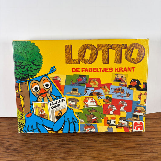 Vintage lottospel De Fabeltjeskrant Jumbo 1985