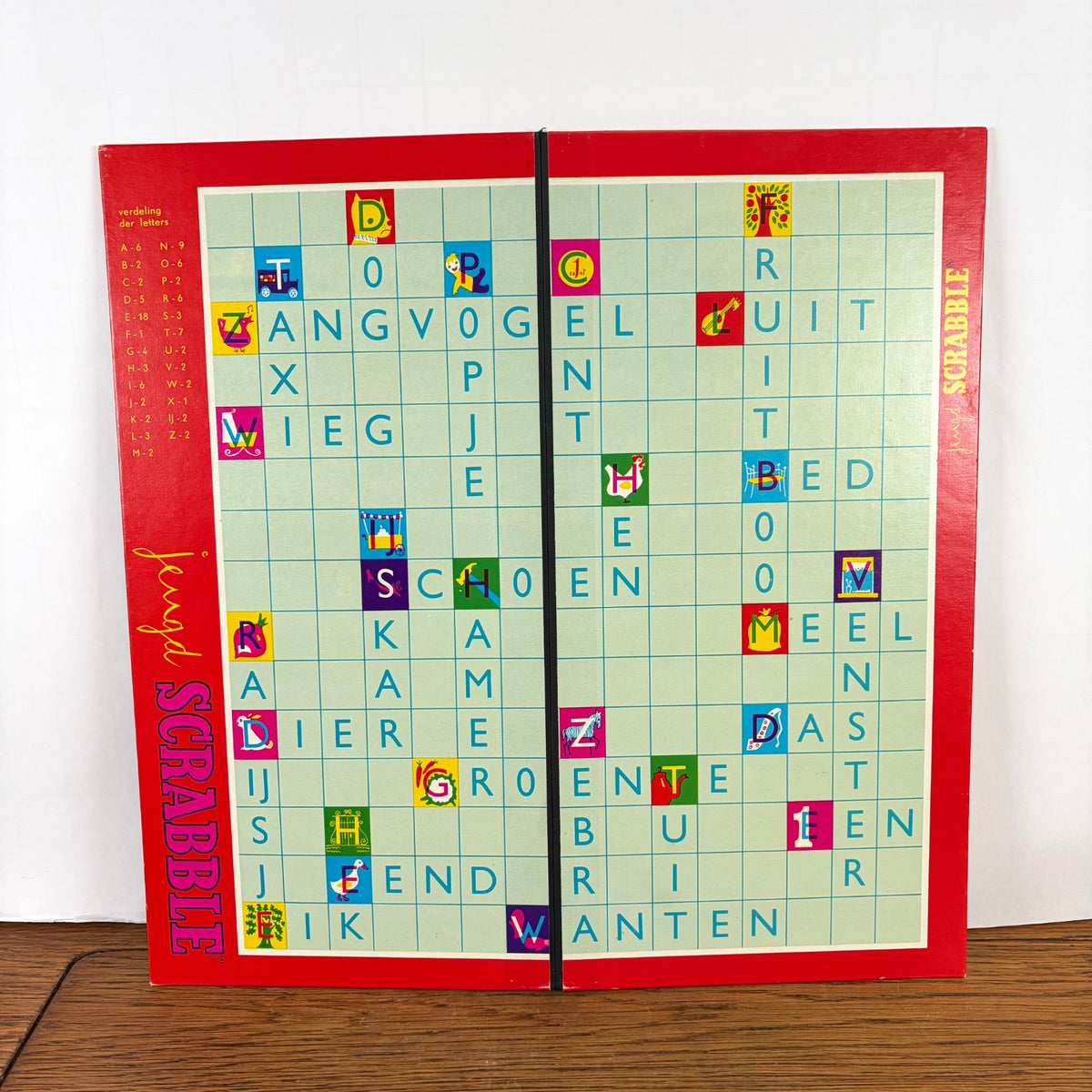 Vintage Jeugd Scrabble spel