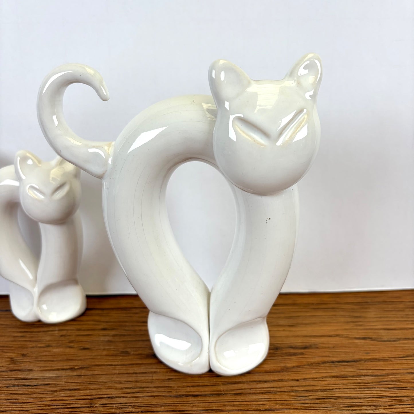 Vintage keramieken katten van Peter Selhorst