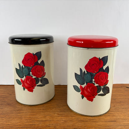 Vintage blikken rozen Tomado