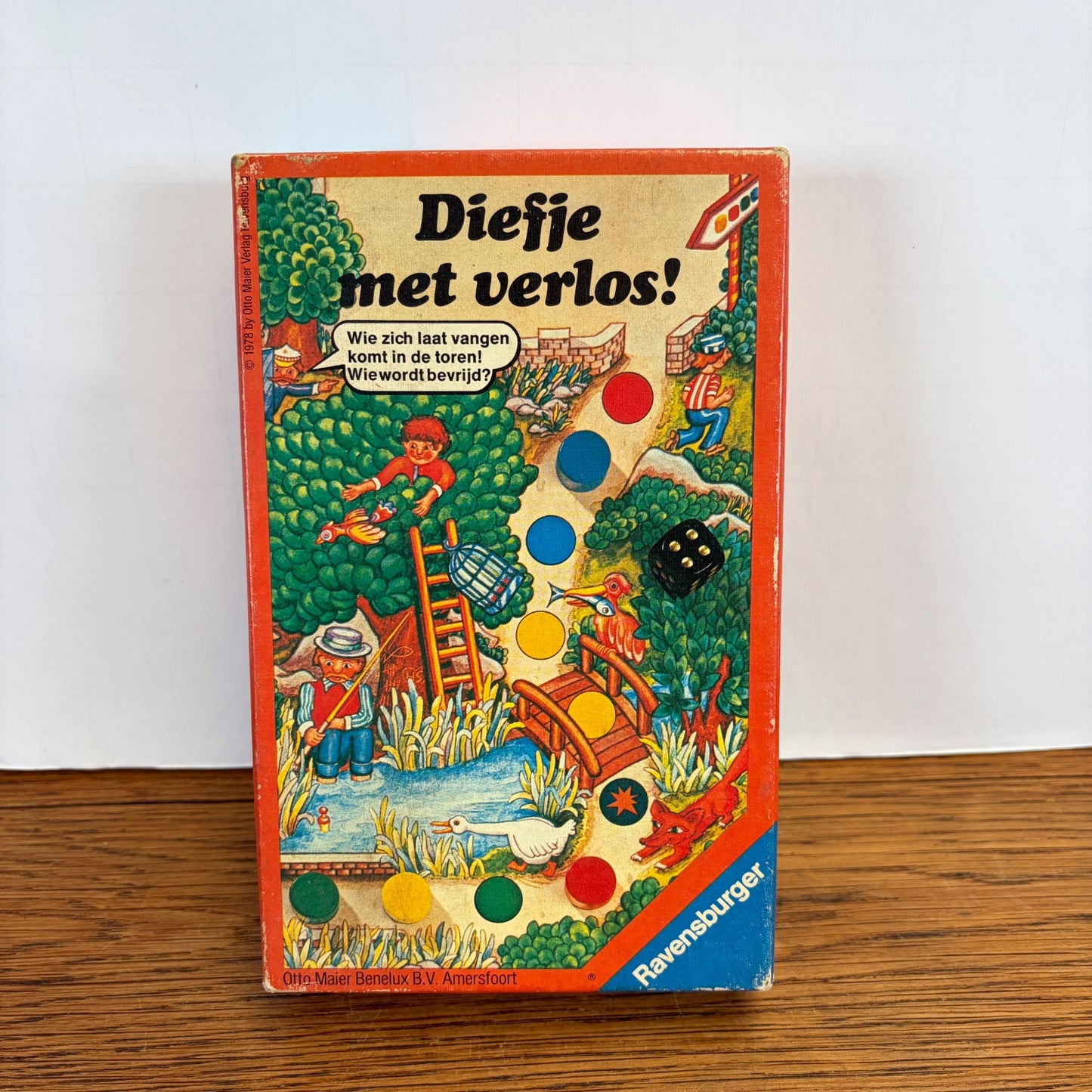 Vintage spel Diefje met verlos 1978