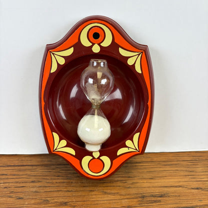 Vintage zandloper kunststof