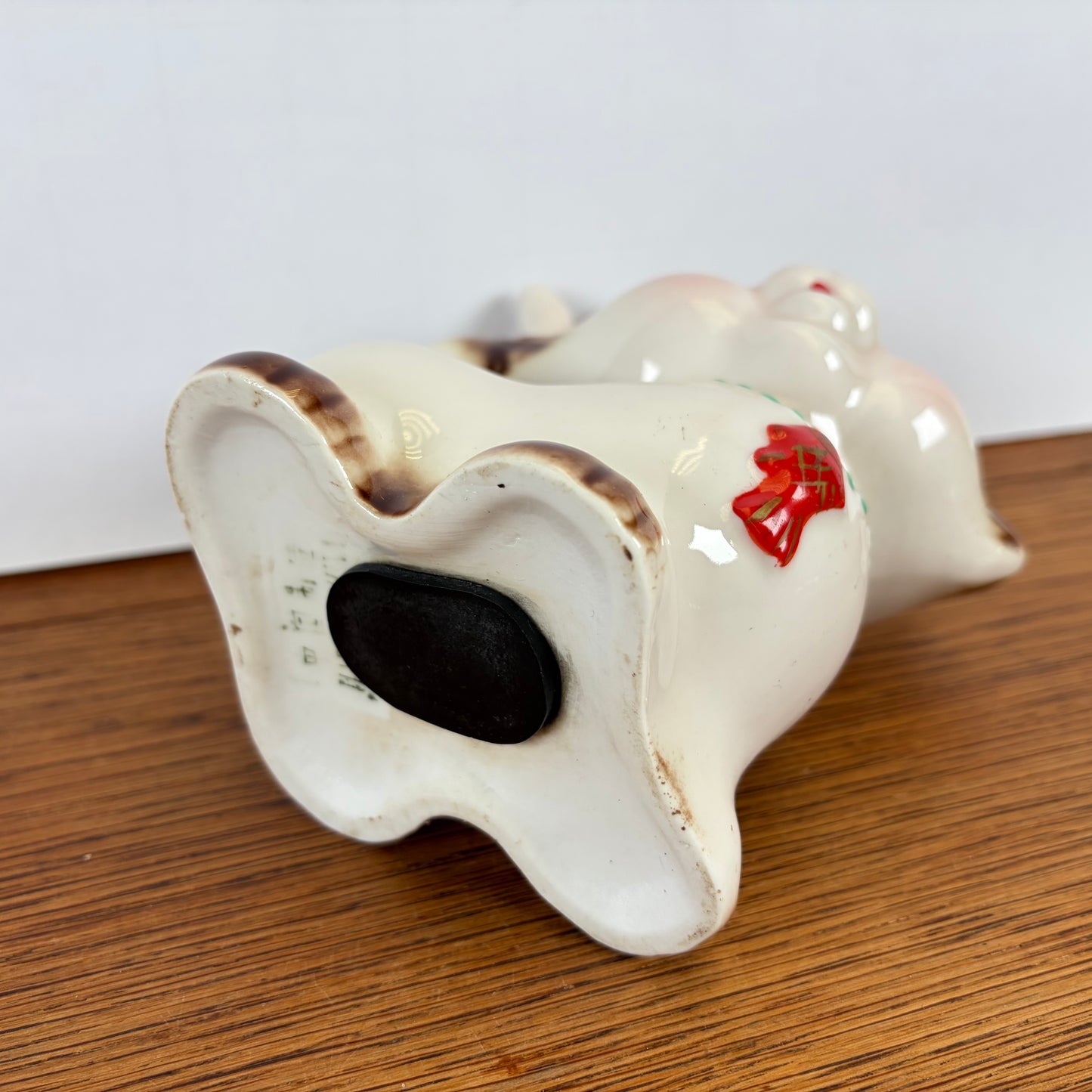 Vintage spaarpot kat