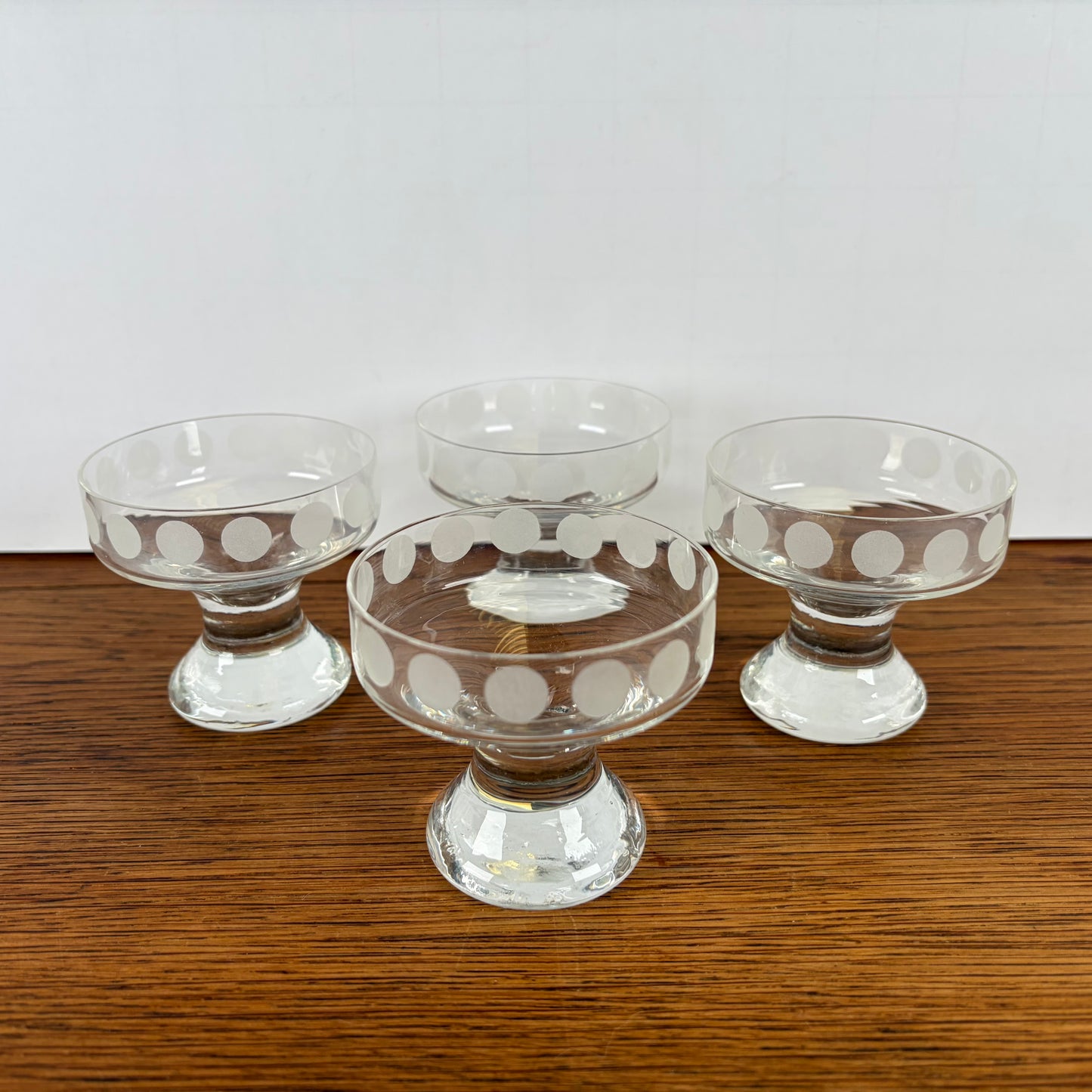 Vintage likeur glaasjes Ingrid Glass
