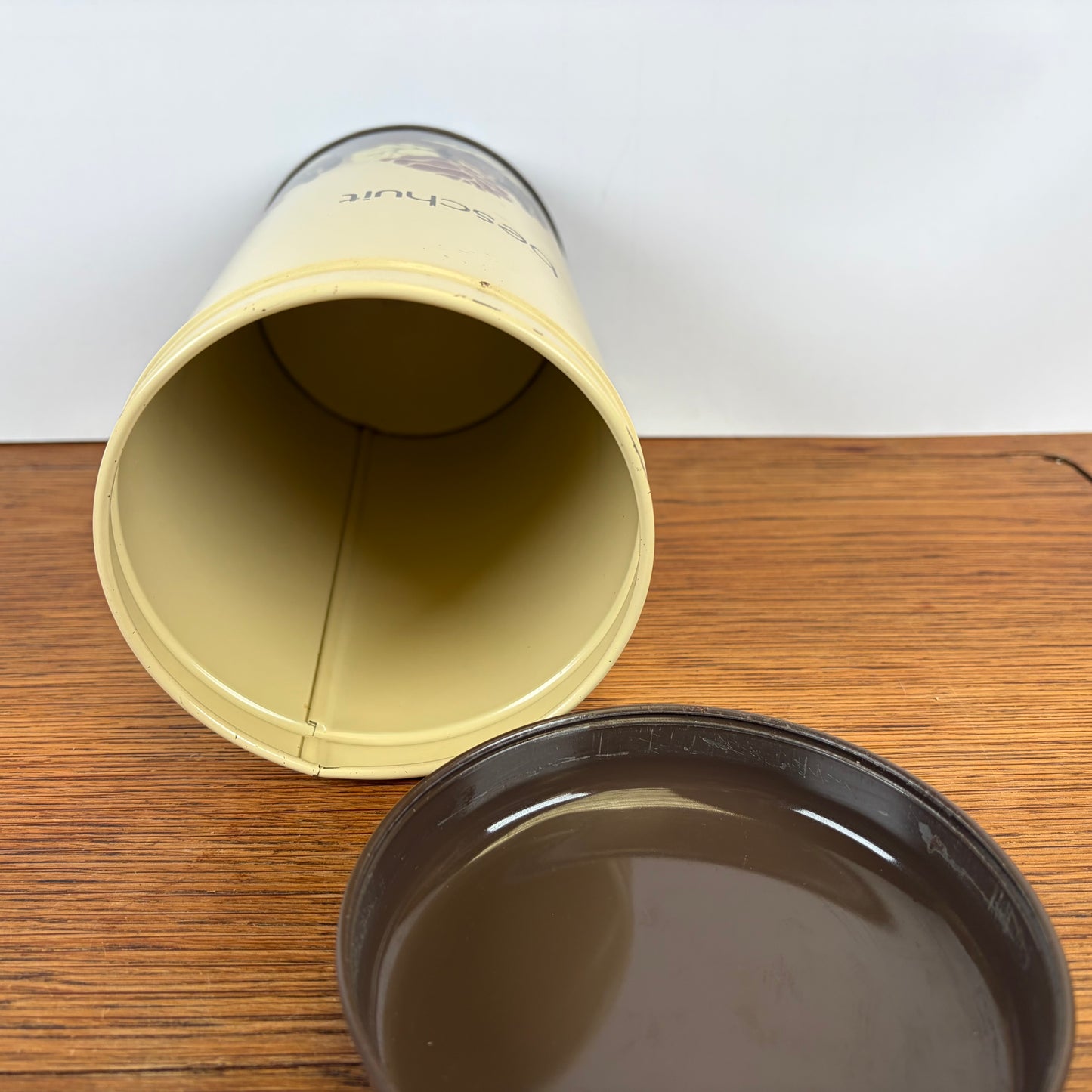 Vintage beschuitbus Brabantia Botanique