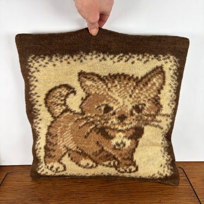 Vintage kussen kat