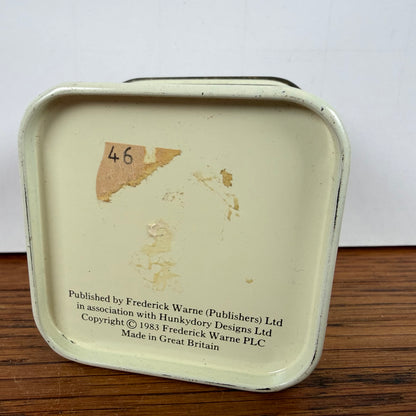 Vintage blikje Peter rabbit