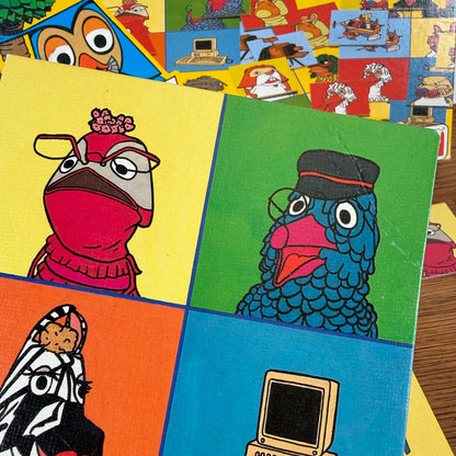 Vintage lottospel De Fabeltjeskrant Jumbo 1985