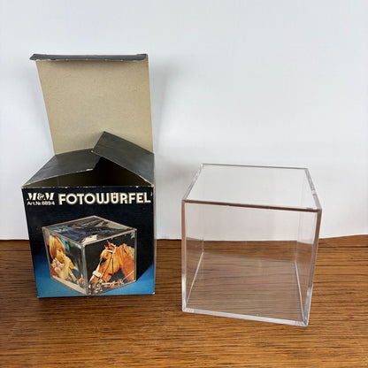 Vintage fotokubus klein