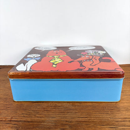 Vintage koekjesblik Jan Jans en de Kinderen