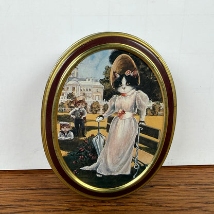 Vintage blikje Bentley's katten