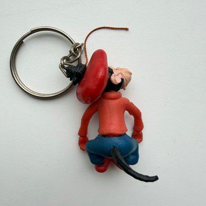 Vintage sleutelhanger Jasper aap