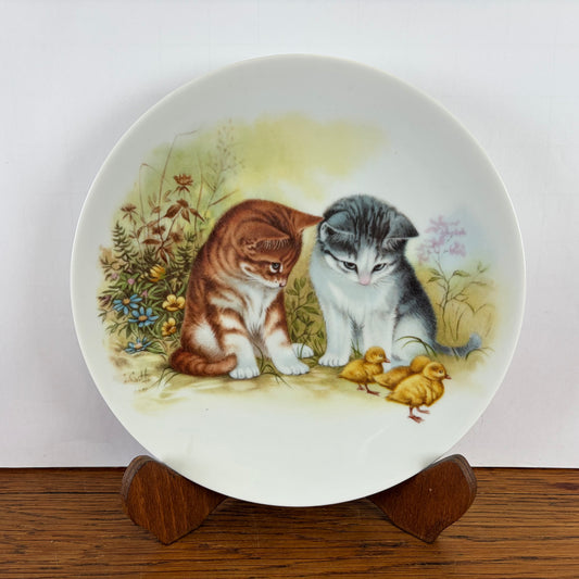 Vintage katten sierbord