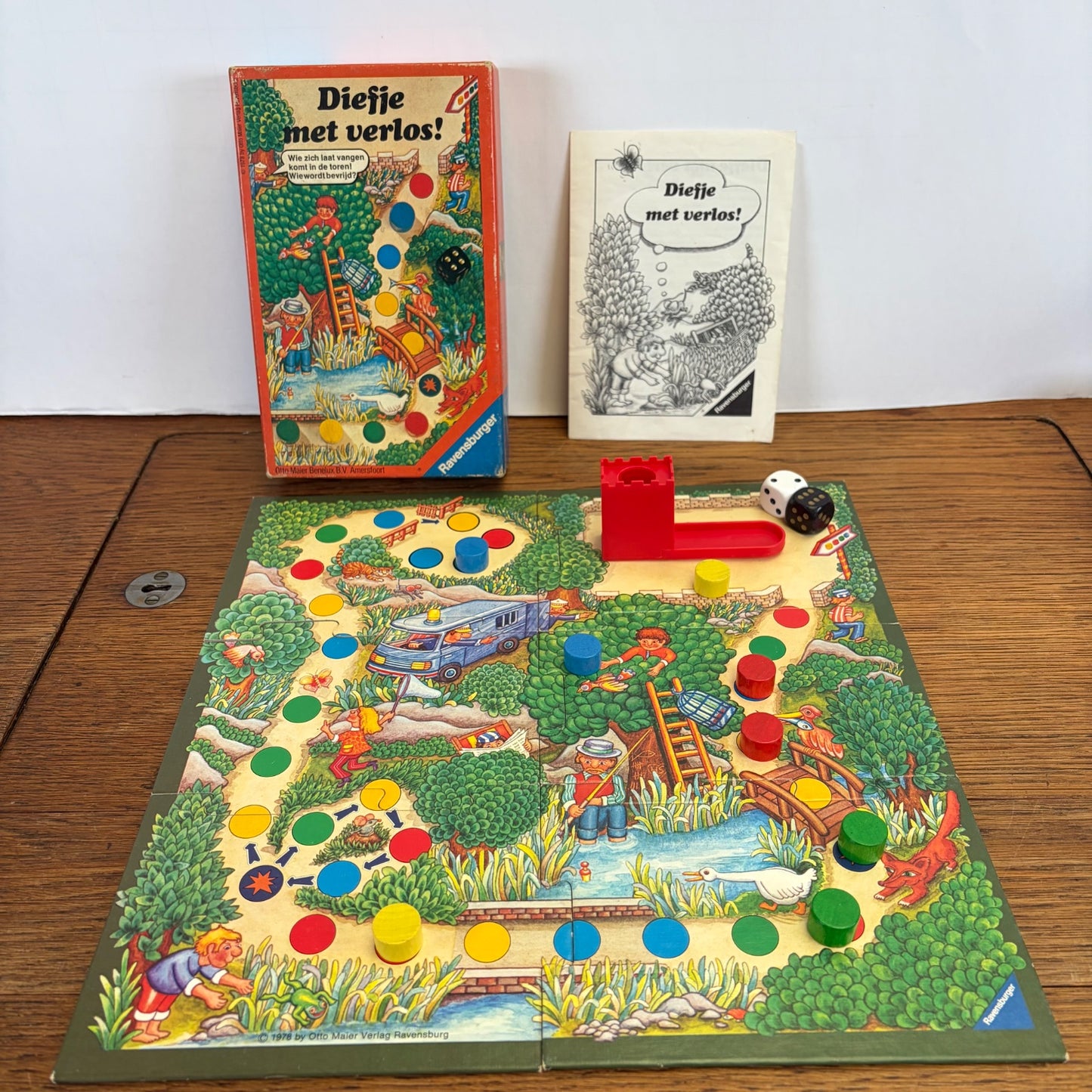 Vintage spel Diefje met verlos 1978