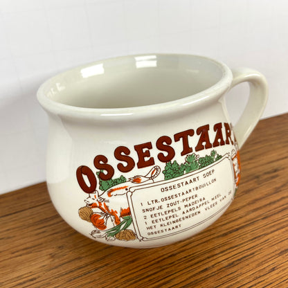 Vintage soepkom Ossestaart