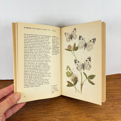 Vintage boek Dagvlinders Meulenhoff