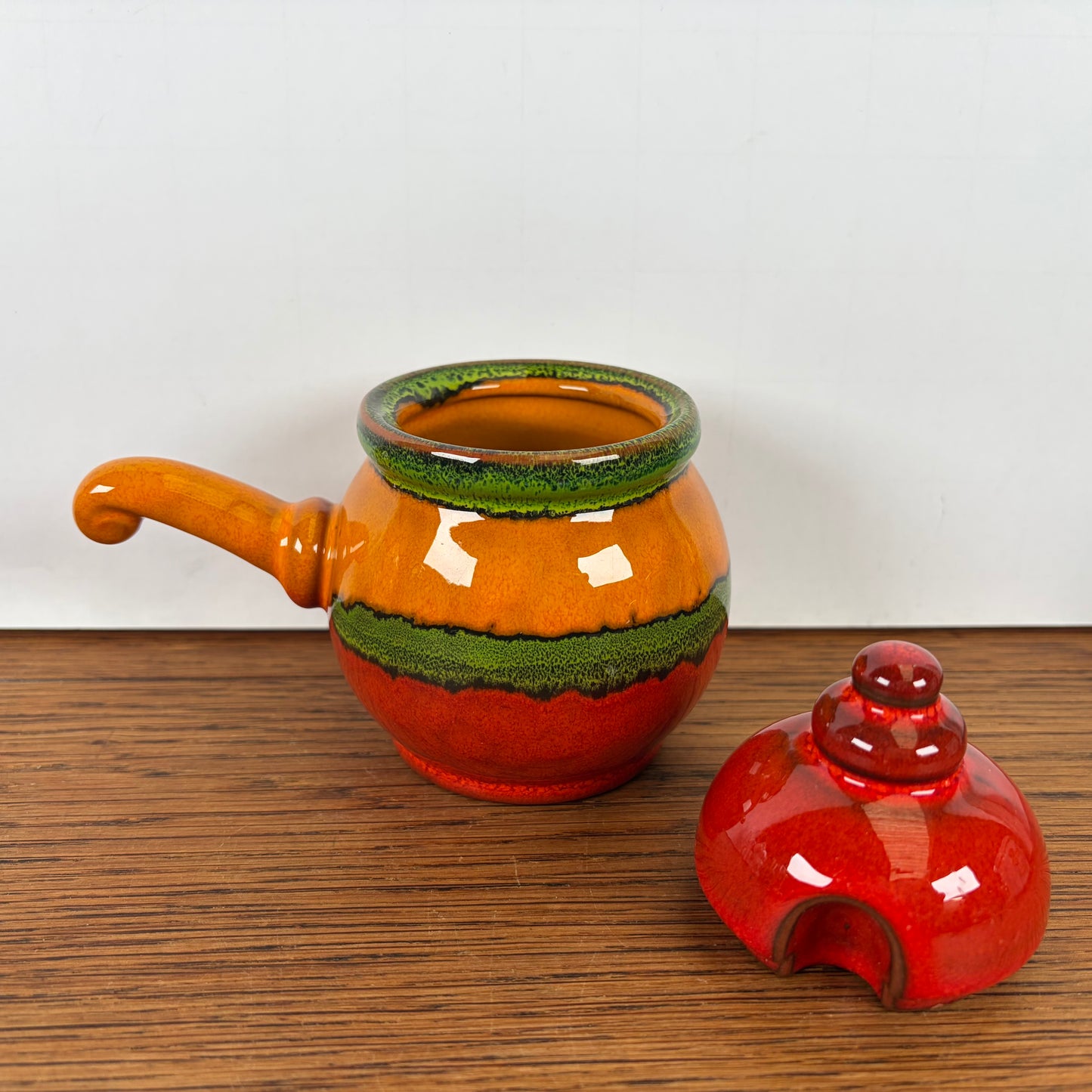 Vintage kannetje met deksel