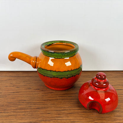 Vintage kannetje met deksel