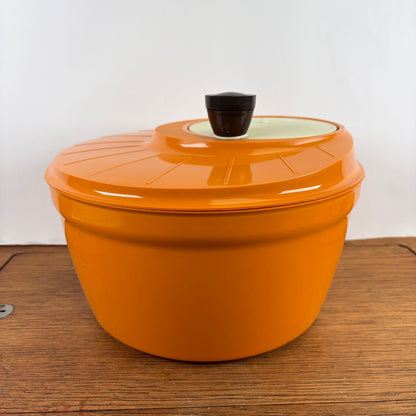 Vintage Moulinex slacentrifuge oranje