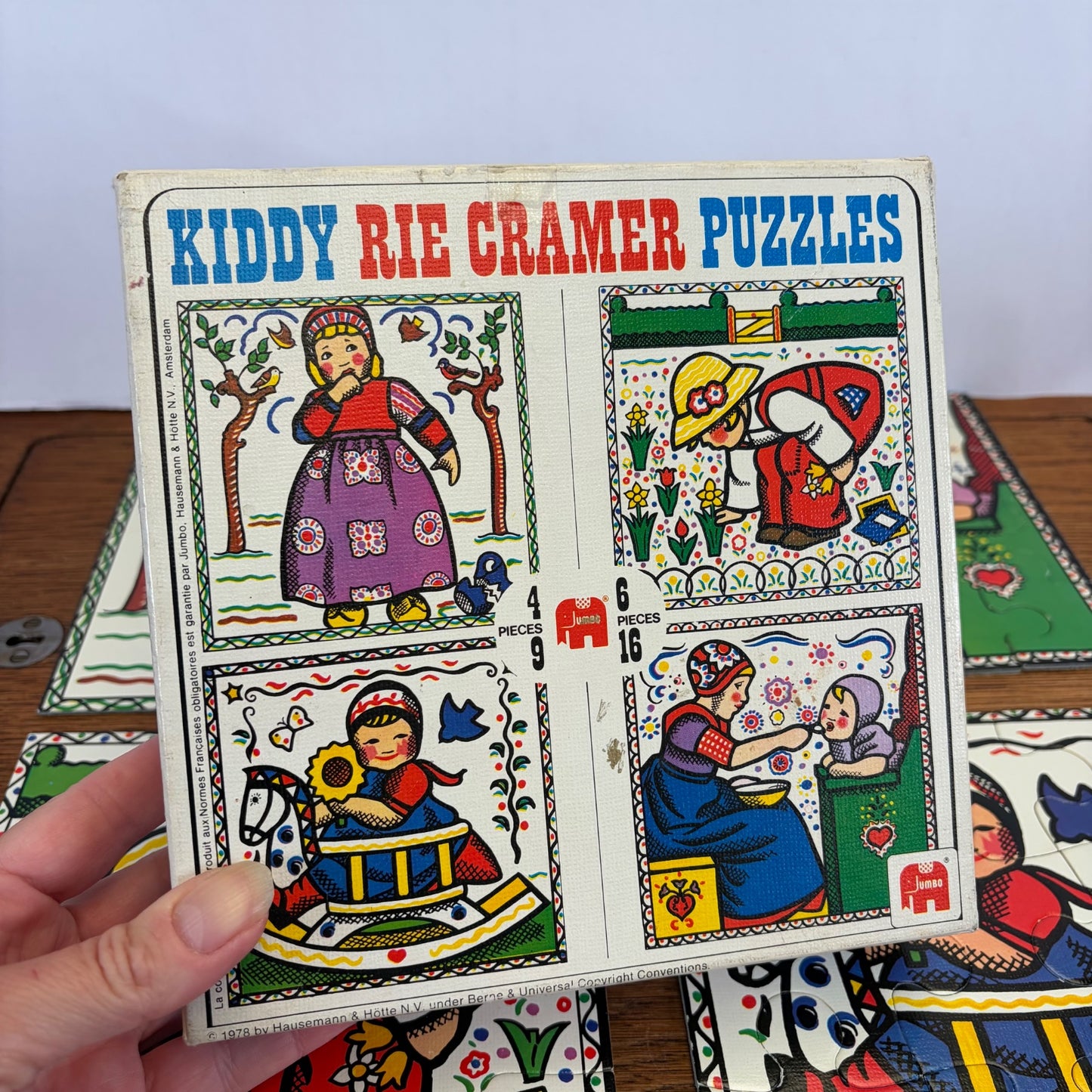 Vintage Rie Cramer puzzels