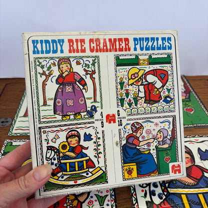 Vintage Rie Cramer puzzels