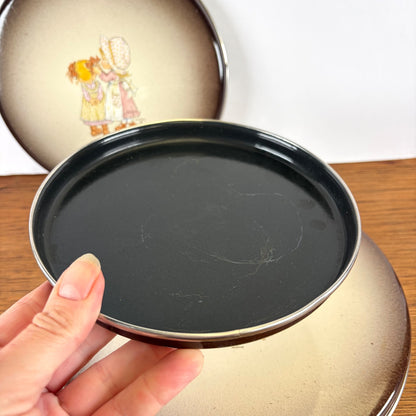 Vintage Sarah Kay afdekplaten fornuis