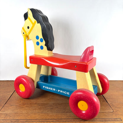 Vintage Fisher-Price looppaard