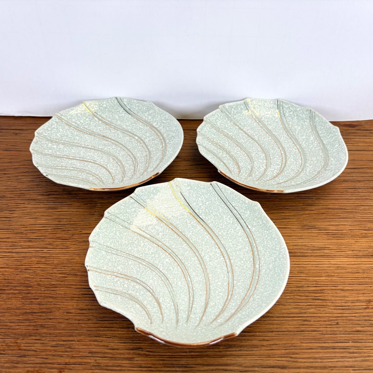 Vintage schelpvormige schaaltjes